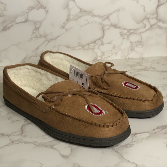 NWT FOCO NCAA Ohio State Buckeyes Moccasin Slipper XL (13-14) - Picture 2 of 10
